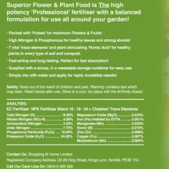 Blooming Fast Superior Soluble Fertiliser 1.25kg 8 Blooming Fast Superior Soluble Fertiliser 1.25kg -Garden Plant Shop 100048 3