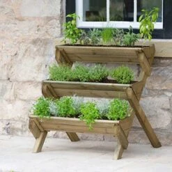 Stepped Herb Planter