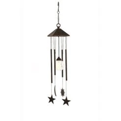 Sun, Moon & Star Solar Windchime -Garden Plant Shop 160135 2