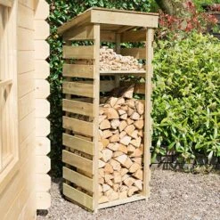 Narrow Log Store -Garden Plant Shop 160742 6