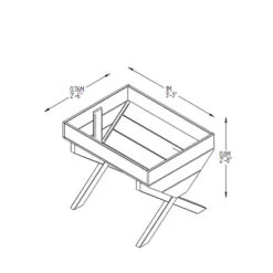 Kitchen Garden Trough -Garden Plant Shop 161032 2
