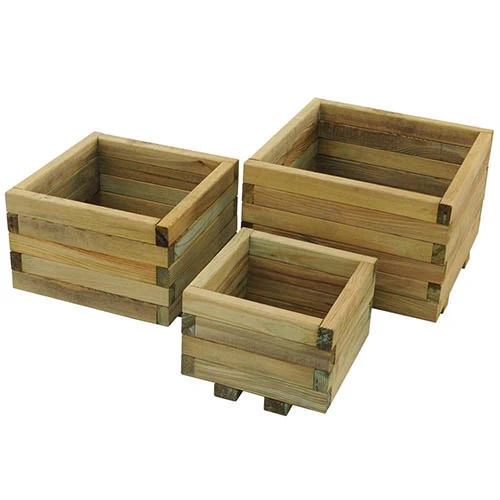 Kendal Square Planter - Set Of 3 2 Kendal Square Planter - Set Of 3 - Image 2
